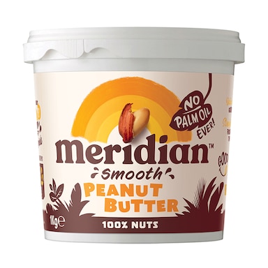 Meridian Natural Smooth Peanut Butter 1kg