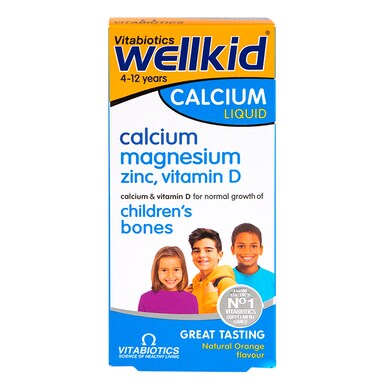 Vitabiotics Wellkid Calcium Liquid 150ml