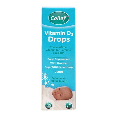 Colief Vitamin D Drops 20ml