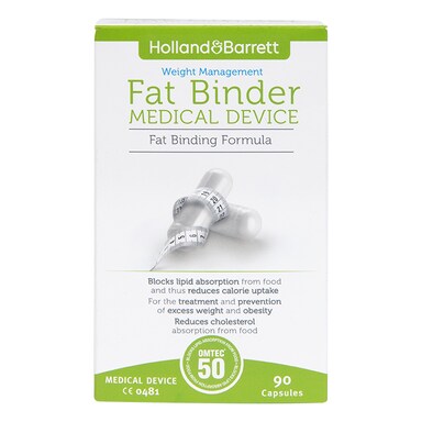 Holland & Barrett Fat Binder 45 Day Supply 90 Capsules