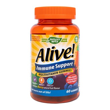 Nature's Way Alive! Immune Support Soft Jell 60 Tablets