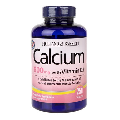 Holland & Barrett Calcium plus Vitamin D 250 Tablets
