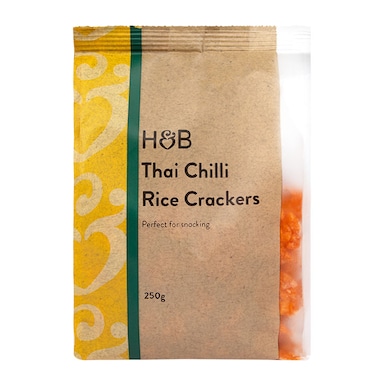 Holland & Barrett Thai Chilli Rice Crackers 250g