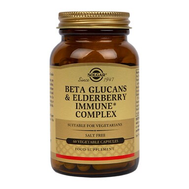 Solgar Beta Glucans Immune Complex 60 Capsules