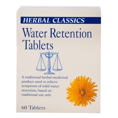 Herbal Classics Water Retention 60 Tablets