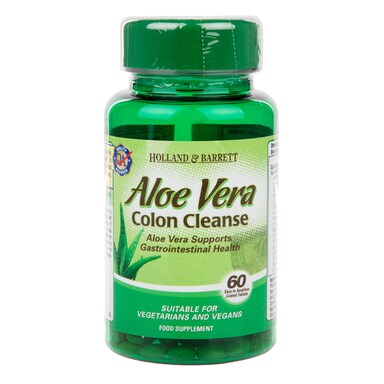 Holland & Barrett Aloe Vera Colon Cleanse 60 Tablets 330mg