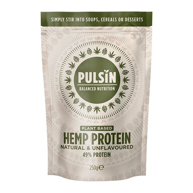 Pulsin Hemp Protein 250g Powder