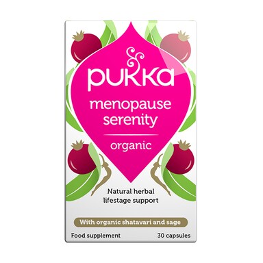 Pukka Menopause Serenity Organic 30 Capsules