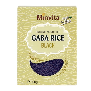 Minvita Gaba Black Rice 500g
