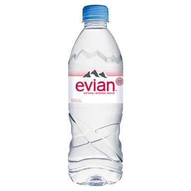 Evian Natural Mineral Water 500ml