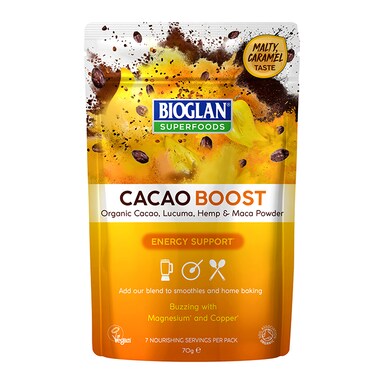 Bioglan Organic Cacao Boost Powder 70g