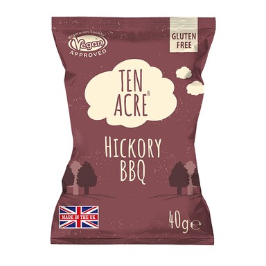 Ten Acre Vegan Hickory BBQ Crisps 40g