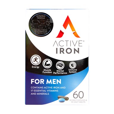 Active Iron for Men 60 Capsules