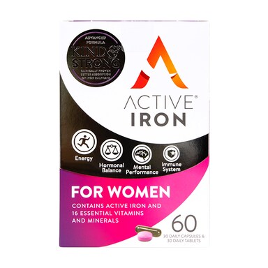 Active Iron for Women Capsules 60 Capsules