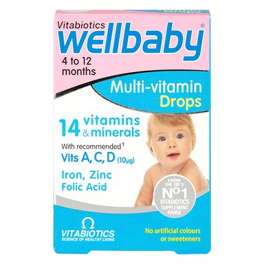 Vitabiotics Wellbaby Multi-vitamin Drops 30ml