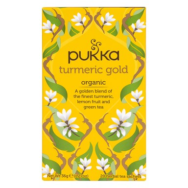 Pukka Organic Turmeric Gold Herbal Tea 36g