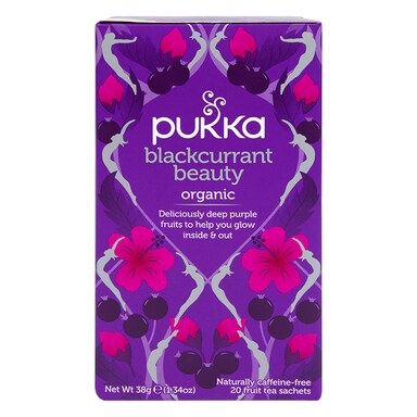 Pukka Organic Blackcurrant Beauty Fruit Tea 36g