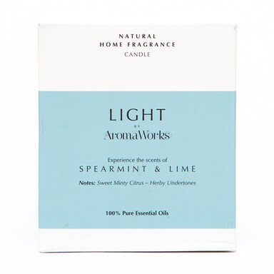 AromaWorks Spearmint & Lime Candle 220g