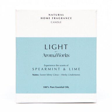 AromaWorks Spearmint & Lime Candle