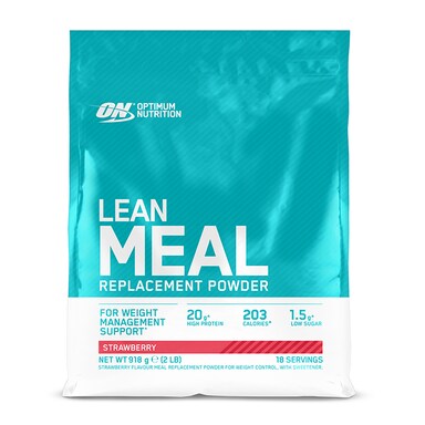 Optimum Nutrition Lean Meal Replacement Powder Strawberry 918g