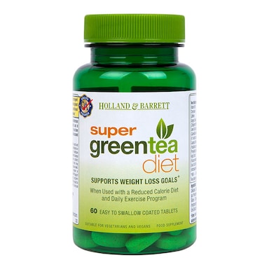 Holland & Barrett Super Green Tea Diet 60 Tablets