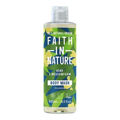 Faith in Nature Hemp & Meadowfoam Body Wash 400ml