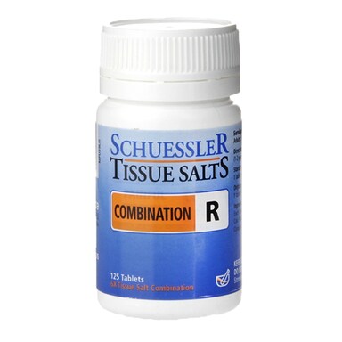 Schuessler Combination R Tissue Salts 125 Tablets