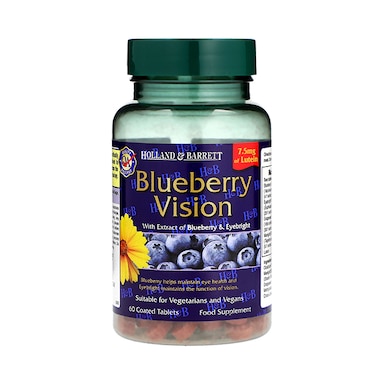 Holland & Barrett Blueberry Vision 60 Capsules