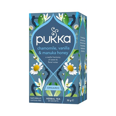 Pukka Chamomile, Vanilla & Manuka Honey 20 Tea Bags