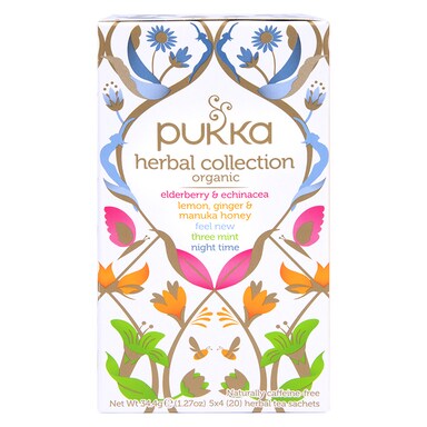 Pukka Herbal Collection 20 Herbal Tea Sachets