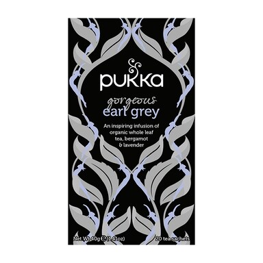 Pukka Gorgeous Earl Grey Tea 20 Tea Sachets