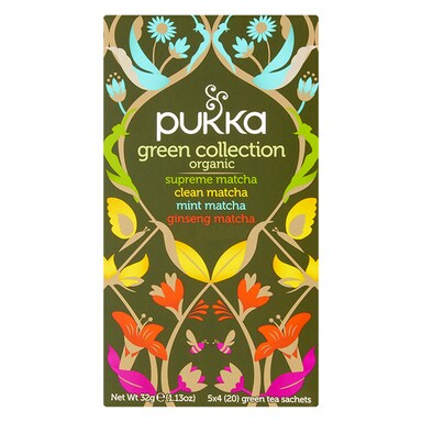 Pukka Organic Green Collection 20 Tea Bags