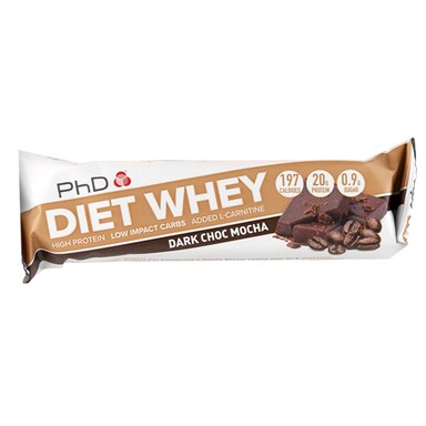 PhD Diet Whey Bar Dark Chocolate Mocha 65g