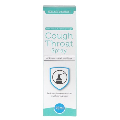 Holland & Barrett Cough & Throat Spray 20ml