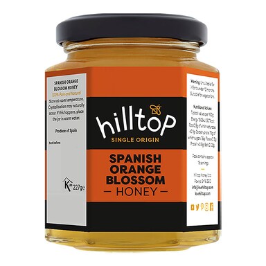 Hilltop Honey Spanish Orange Blossom Honey 227g