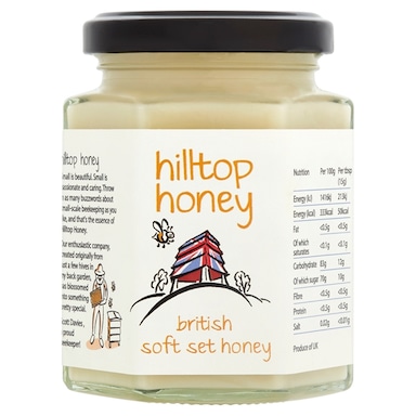 Hilltop Honey British Soft Set Honey 227g