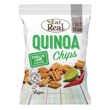 Eat Real Chilli & Lime Quinoa Chips 80g