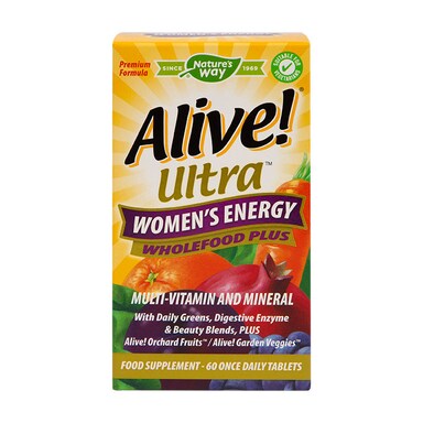 Nature's Way Alive! Women’s 50+ Ultra Energy 60 Tablets