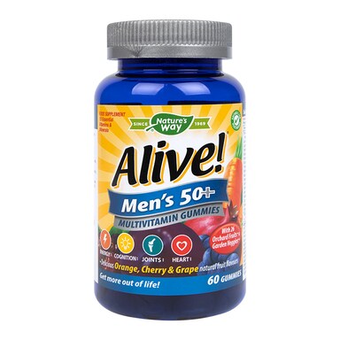Nature's Way Alive! Men’s Ultra 50+ Multi Vitamin & Mineral 60 Soft Jells