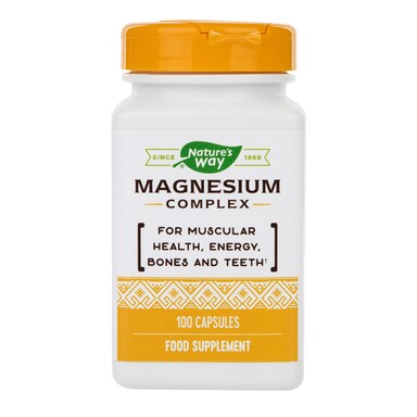 Nature's Way Magnesium Complex Citrate Blend 100 Capsules