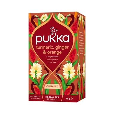 Pukka Organic Turmeric Active Tea 20 Tea Bags