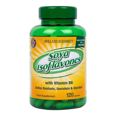 Holland & Barrett Soya Isoflavones with Vitamin B6 120 Capsules