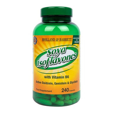 Holland & Barrett Soya Isoflavones with Vitamin B6 240 Capsules