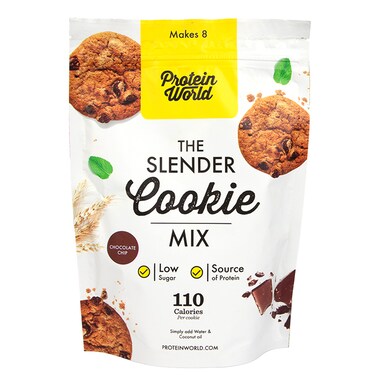 Protein World Slender Baking Cookie Mix Chocolate Flavour 200g