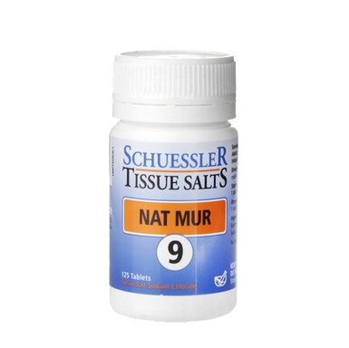 Schuessler Tissue Salts Nat Mur 9 125 Tablets