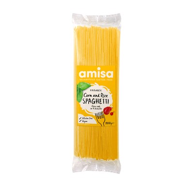 Amisa Organic Corn & Rice Spaghetti 500g