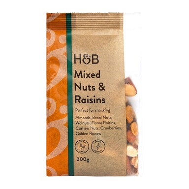 Holland & Barrett Mixed Nuts & Raisins 200g