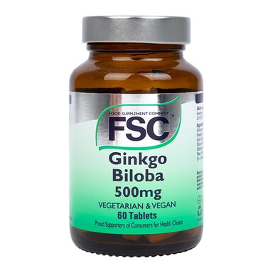 FSC Ginkgo Biloba 60 Tablets 500mg