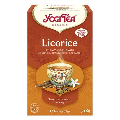 Yogi Tea Organic Licorice 17 Tea Bags