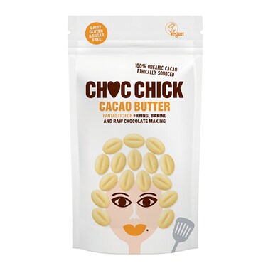 Choc Chick Organic Raw Cacao Butter 100g
